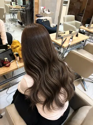 ロング カラー レイヤー/ワンホン 新宿🤍Maiのヘアスタイル