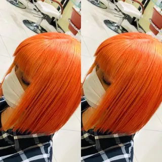 ミディアム Y Uのヘアスタイル