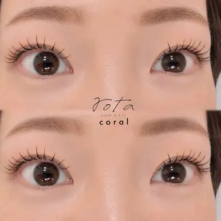 マツエク・マツパ きくた◎rota coral◎のマツエク・マツパデザイン