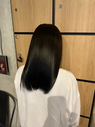 セミロング 髪質改善サロン 梅田/ヨナミネのヘアスタイル