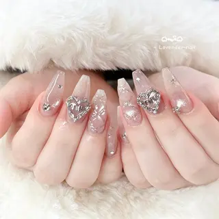 ネイル Lavender nail·中島公園のネイルデザイン