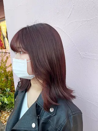 ミディアム 🔆韓国 norika🔆のヘアスタイル