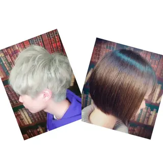 ショート 【西八王子】Siq ●FM●オーナーのヘアスタイル