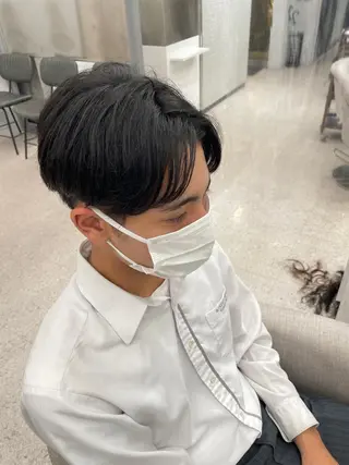 メンズ 京都河原町 メンズパーマ助川龍哉のヘアスタイル