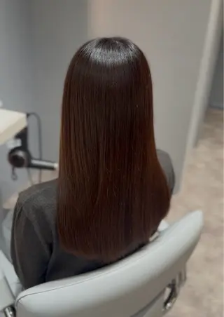 ロング 上野 日菜莉のヘアスタイル