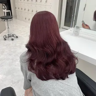ロング カラー 曲がる縮毛矯正✨️ パーマ🌀 晃哉‎のヘアスタイル