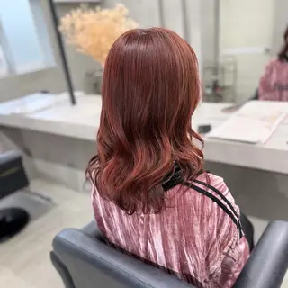 ミディアム momoka| 透明感カラーのヘアスタイル