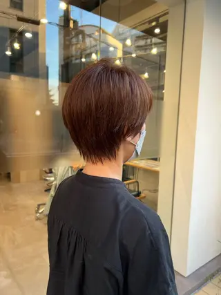 ショート カラー 生田 博紀のヘアスタイル