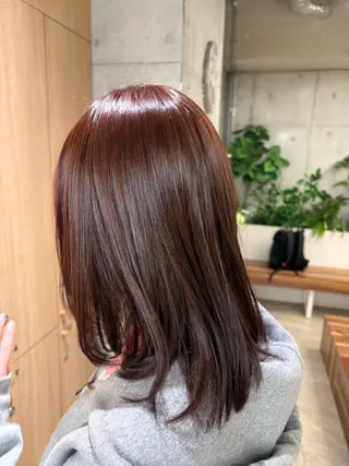 ミディアム カラー 🎀レイヤー/パーマ カラー/ai🎀のヘアスタイル