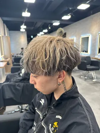 ショート カラー メンズ 札幌メンズ指名 No. 1/光👑のヘアスタイル