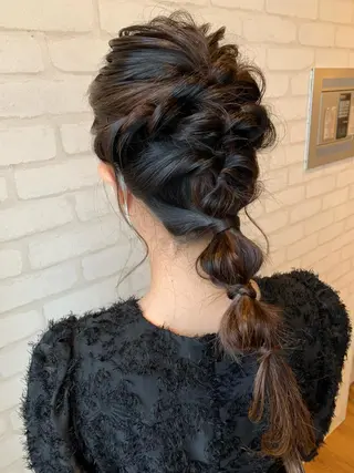 ヘアアレンジ 秋葉 万柚子のヘアスタイル