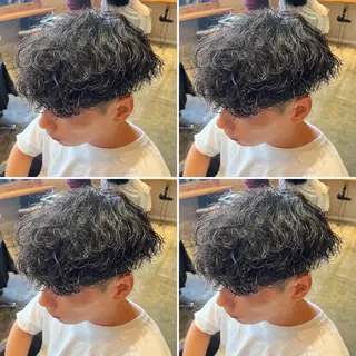 パーマ メンズ メンズパーマ特化 望月謙二郎のヘアスタイル
