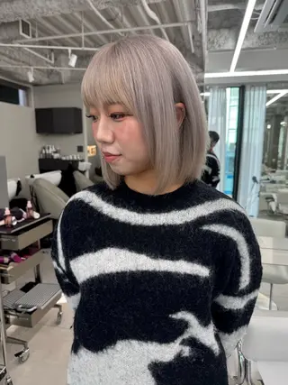 ショート カラー 栄美容師/kiti /ボブ/ケントのヘアスタイル
