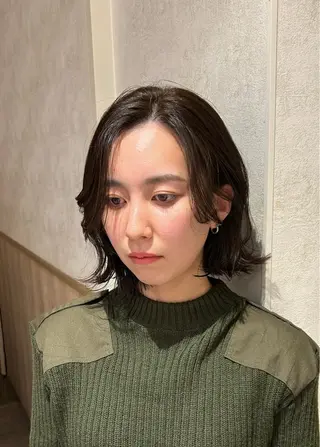 ショート カラー Sora/レイヤー/ ブリーチなしWカラーのヘアスタイル