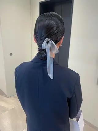 ミディアム 石川 理恵のヘアスタイル