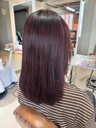 ミディアム カラー annuy りょう🤎のヘアスタイル