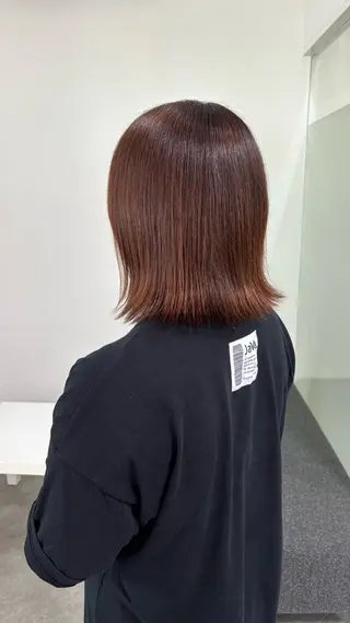 ショート カラー Mizuki. / 暖色系カラー🍓のヘアスタイル
