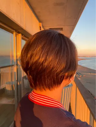 ショート 🌙パーマ 照井🌙のヘアスタイル