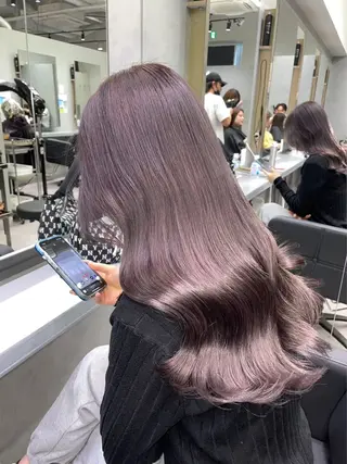 ロング カラー 🦋韓国hair🦋 エクステ店長sakiのヘアスタイル