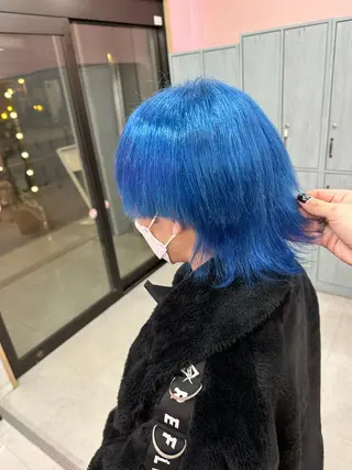 ミディアム カラー 町田ブリーチ特化 MANATOのヘアスタイル
