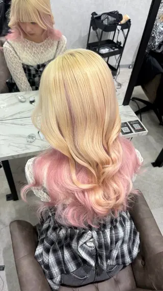 セミロング カラー 🦋色落ちまで綺麗に 🦋KOKIのヘアスタイル
