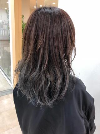 ロング 植田 敬太のヘアスタイル