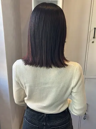 ミディアム 堀井 政輝のヘアスタイル
