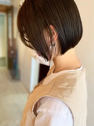 ショート モエ 代々木公園/神山町のヘアスタイル