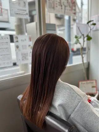 ロング 岩沢 奏多のヘアスタイル