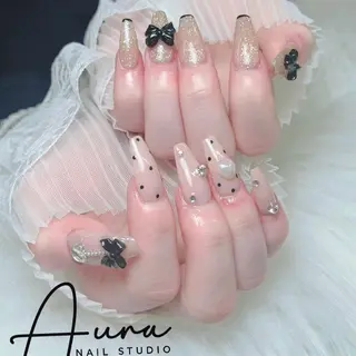 ネイル Aura Nail HanNaのネイルデザイン
