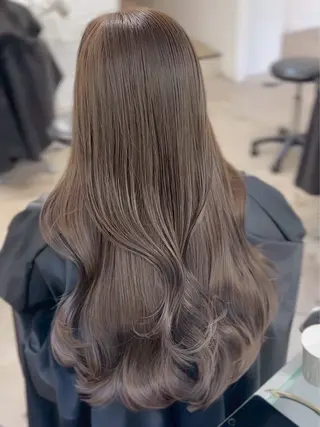 ロング カラー HINA カラーモデル募集中のヘアスタイル