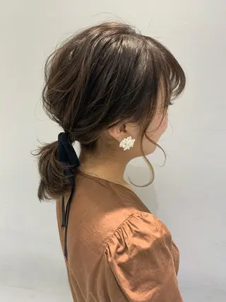 ヘアアレンジ 髪質改善/縮毛矯正 🎀小林 唯 🎀のヘアスタイル