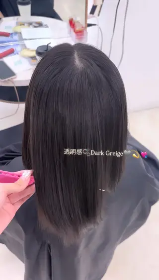 ミディアム カラー Ramu🎀茶屋町 モデル様募集中♡のヘアスタイル