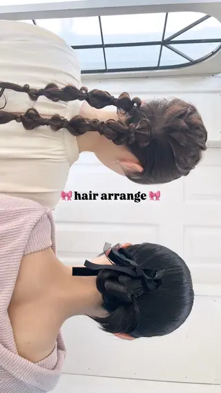 ヘアアレンジ 🩵aiko / モデル募集中️🩵のヘアスタイル