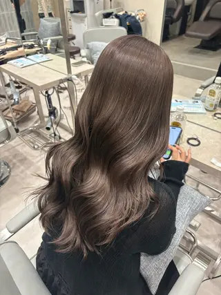ロング カラー ❄️表参道美容師❄️ 藤川　友希のヘアスタイル