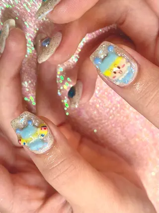 ネイル Nail ヌシん家 AKANEのネイルデザイン