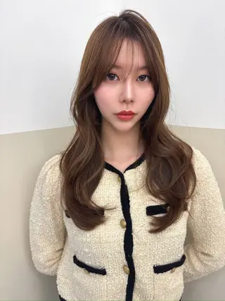 ロング 髙落 香帆のヘアスタイル