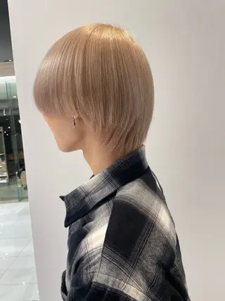 カラー メンズ 米山 大空のヘアスタイル