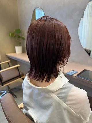 カラー 艶髪/ブリーチなし Wカラー🌺yuiのヘアスタイル