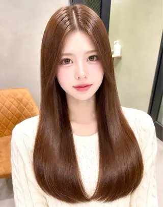 ロング カラー 透明感カラー💎 アレンジ🩰Rimiのヘアスタイル