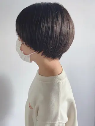 ショート 🎉骨格矯正カット ばば　としまさのヘアスタイル