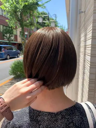 ミディアム カラー Takahashi Yuriのヘアスタイル
