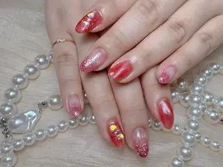 ネイル マジック ミラーのネイルデザイン