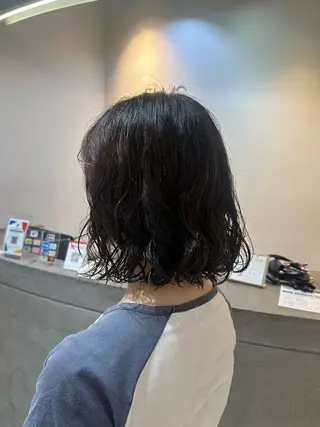 パーマ Misato🎀🖤 ブリーチ/パーマのヘアスタイル