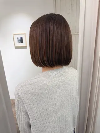 ミディアム カラー ハイライト⭐️上野 高広のヘアスタイル