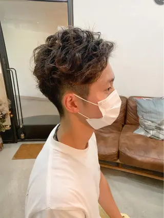 パーマ 角戸 りおのヘアスタイル