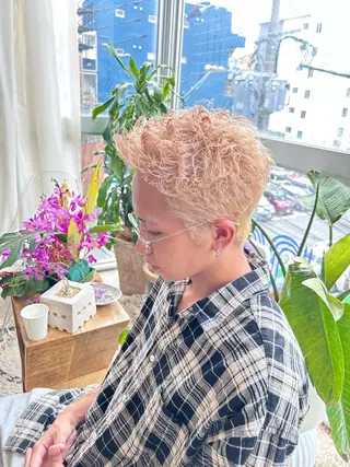 カラー メンズ 瑠莉🪩 薬院/天神南/今泉のヘアスタイル