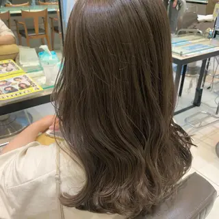 セミロング 髪質改善/縮毛矯正 🎀小林 唯 🎀のヘアスタイル