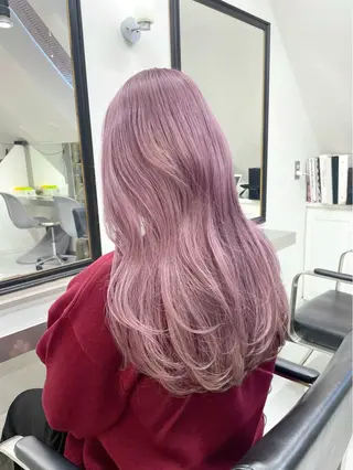 ロング カラー 🔷ダブルカラーハイ トーン🔷櫻井走のヘアスタイル