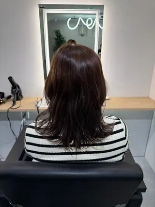 ミディアム 松本 匠のヘアスタイル